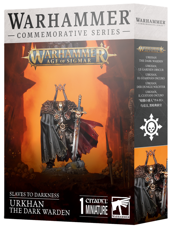 SLAVES TO DARKNESS: URKHAN THE DARK WARDEN 20% Off Preorder 25/10/25