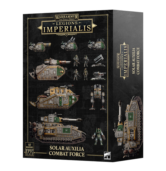 LEGIONS IMPERIALIS: SOLAR AUXILIA COMBAT FORCE 20% Off Preorder 18/10/25