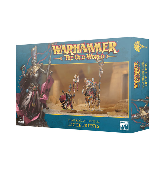 TOMB KINGS OF KHEMRI: LICHE PRIESTS 20% Off Preorder 18/10/25