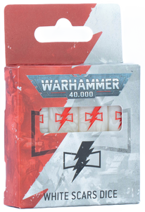 WARHAMMER 40000: WHITE SCARS DICE 20% Off Preorder 25/10/25