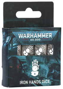 WARHAMMER 40000: IRON HANDS DICE 20% Off Preorder 25/10/25