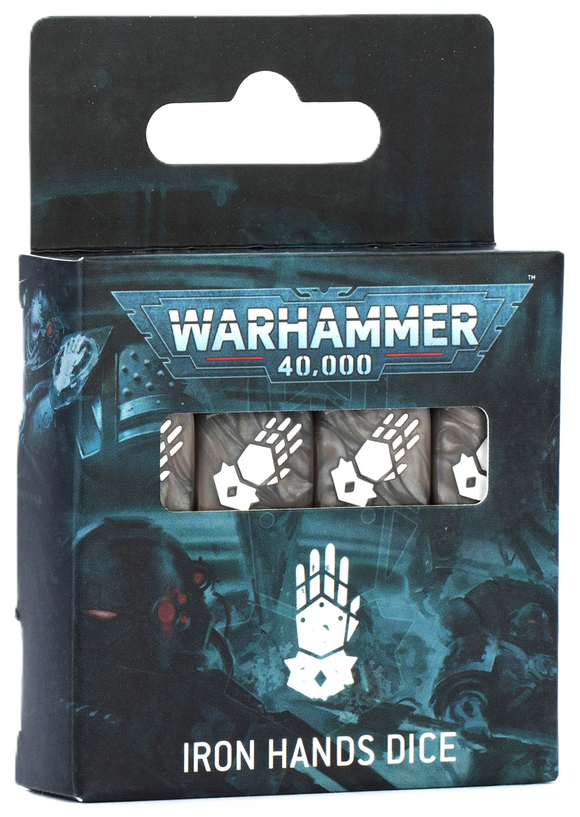 WARHAMMER 40000: IRON HANDS DICE 20% Off Preorder 25/10/25
