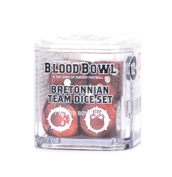 BLOOD BOWL: BRETONNIAN TEAM DICE SET 20% Off