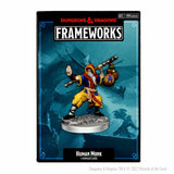D&D Frameworks - Human Monk Male Miniature