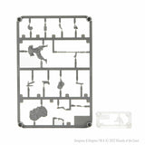 D&D Frameworks - Human Monk Male Miniature
