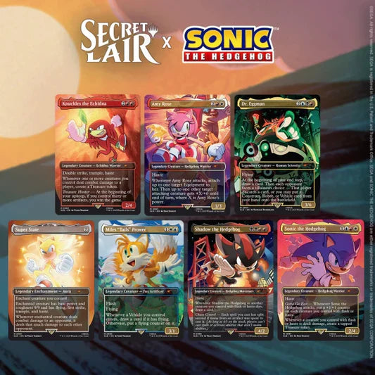 Magic The Gathering: Secret Lair x Sonic Legends