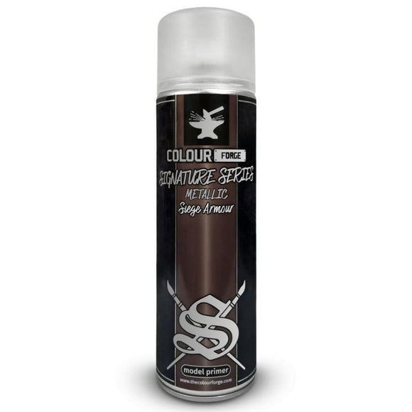 Colour Forge Spray: Signature Series – Siege Armour Metallic (500ml) (Store Collection Only) I.D. Required 16+