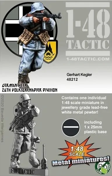 1-48 Tactic Gerhart Kegler - German 26th Volksgrenadier