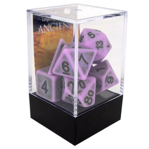 Legend Dice Poly Dice Set - Ancient - Swamp Fog, Boxed
