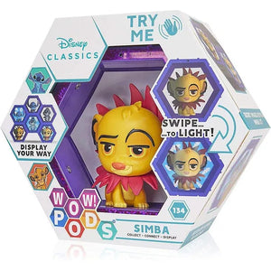 Wow! Pod Disney Classic Simba Light Up Bobble Head