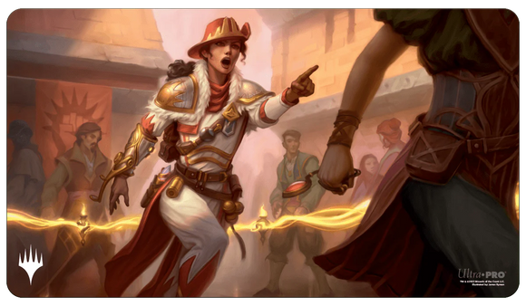 Ulta Pro Magic The Gathering Murders at Karlov Manor Playmat featuring Nelly Borca