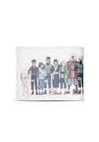 Naruto Shippuden Bifold Wallet Characters- White