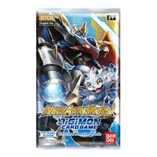 Digimon Card Game - New Awakening Booster Pack BT08 (12 Cards) 15% Off