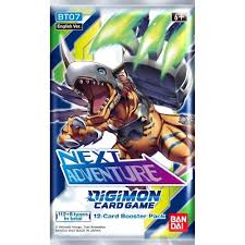 Digimon Card Game - Next Adventure Booster Pack BT07 (12 Cards) 15% Off