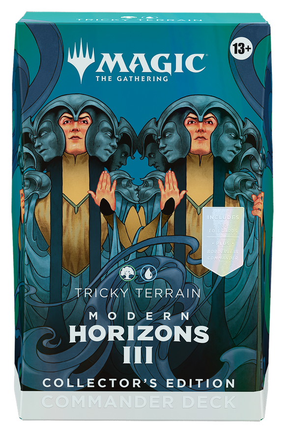 Magic The Gathering Modern Horizons 3 Commander Deck - Tricky Terrain Collector's Edition 15% Off