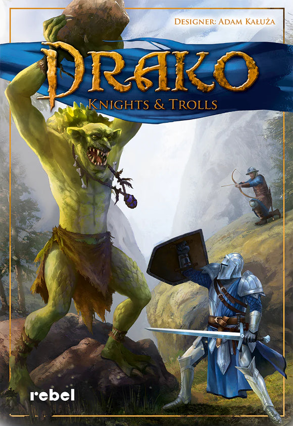 Draco Knights & Trolls Board Game