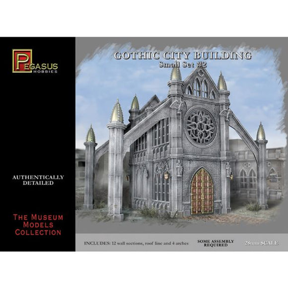 Pegasus Hobbies Gothic City Building Small Set 2 - 28mm 10% Off
