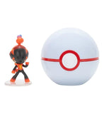 Pokemon Clip'n'Go Poke Balls with Charcadet and Premier Ball