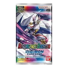 Digimon Card Game - Resurgence Booster Pack RB01 (12 Cards) 15% Off