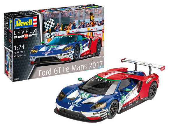 Revell 07041 Ford GT Le Mans 2017 1/24 Scale Model Kit