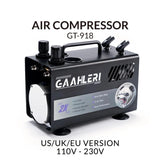 Gaahleri Dual Drive Series Airbrush Kit Compressor GT-918