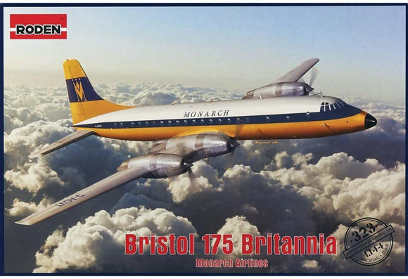 Roden 1/144 Bristol 175 Britannia Monarch Airlines G-AOVT