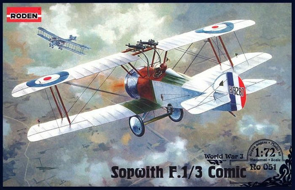 Roden 051 Sopwith F.1/3 Comic 1:72