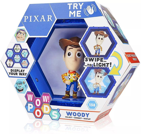 Wow! Pod Pixar Classic Woody Light Up Bobble Head