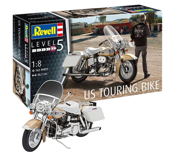 Revell 07937 Kit US Touring Bike 1:8