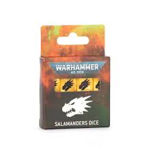 WARHAMMER 40000: SALAMANDERS DICE 20% Off
