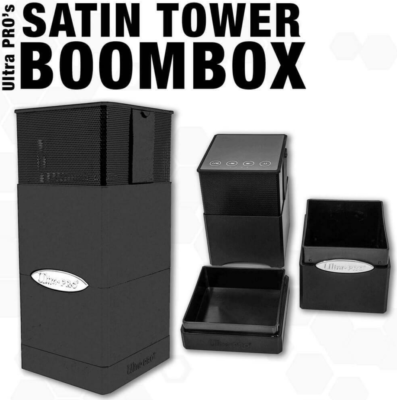 Ultra Pro Satin Tower-Boombox 100+ - Black