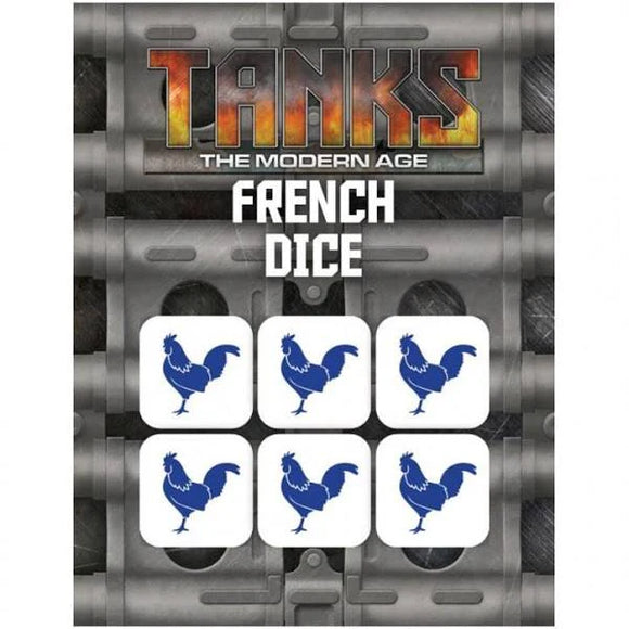 Tanks The Modern Age - French Dice Set (6)