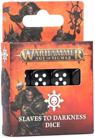 Age Of Sigmar: Slaves To Darkness Dice Set 20% Off - Discontinued