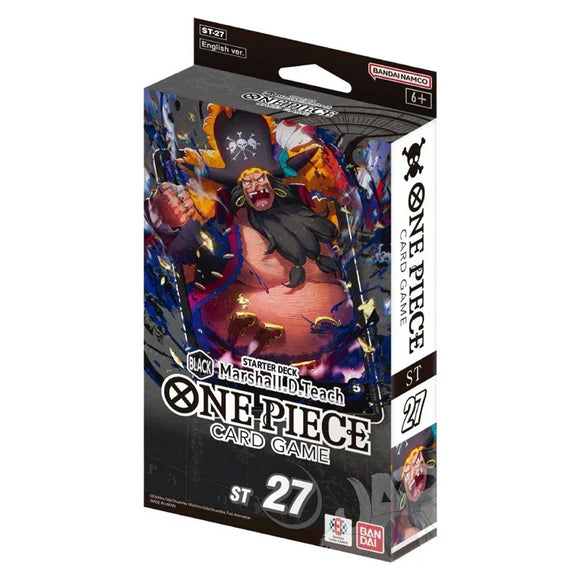 One Piece Card Game: Starter Deck - BLACK Marshall.D.Teach - [ST27]