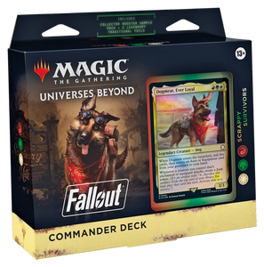 Magic The Gathering Fallout Commander Deck - Scrappy Survivors
