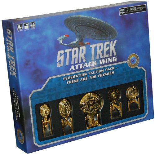 Star Trek: Attack Wing: Federation Faction Pack - These Are The Voyages