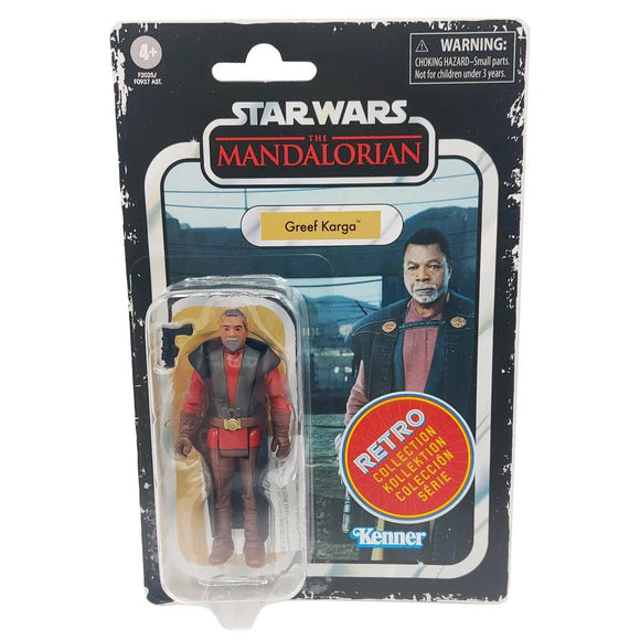 Star Wars The Mandalorian Retro Collection 3.75-Inch Figure GREEF KARGA