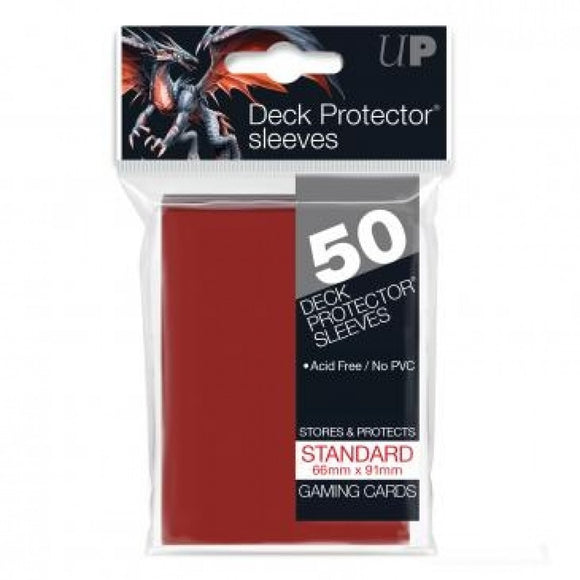 Ultra Pro PRO-Gloss Standard sleeves - Red (50)