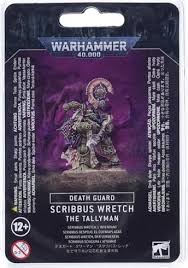 Death Guard Scribbus Wretch, the Tallyman 20% Off (Applied at checkout)