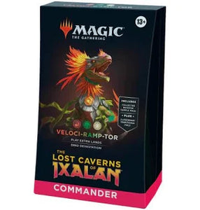 Magic The Gathering The Lost Caverns Of Ixalan - Veloci-ramp-tor Commander Deck 10% Off