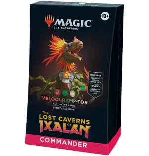 Magic The Gathering The Lost Caverns Of Ixalan - Veloci-ramp-tor Commander Deck 10% Off
