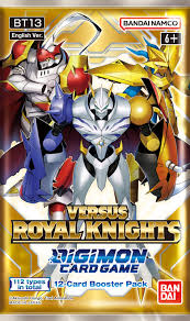Digimon Card Game - Versus Royal Knights Booster Pack BT13 (12 Cards) 15% Off
