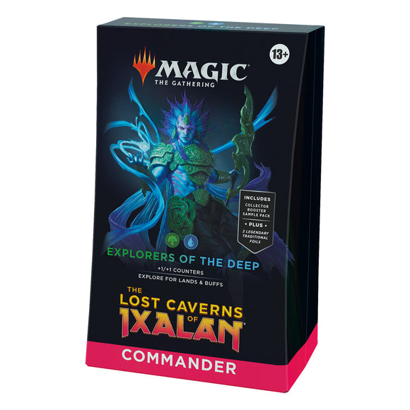 Magic The Gathering The Lost Caverns Of Ixalan - Explorers Of The Deep Commander Deck