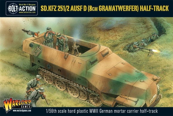Bolt Action - German Sd.Kfz 251 / 2 Ausf D (8cm Granatwerfer) Half-Track 20% Off
