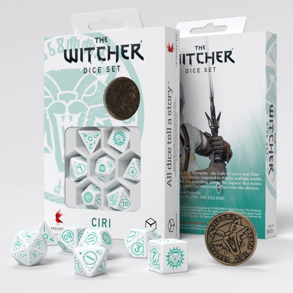 The Witcher Dice Set. Ciri - The Law Of Surprise