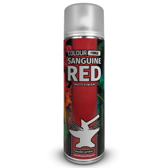 Colour Forge Sanguine Red Spray (500ml) (Store Collection Only) I.D. Required 16+