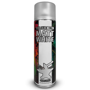 Colour Forge Matt White Spray (500ml) (Store Collection Only) I.D. Required 16+
