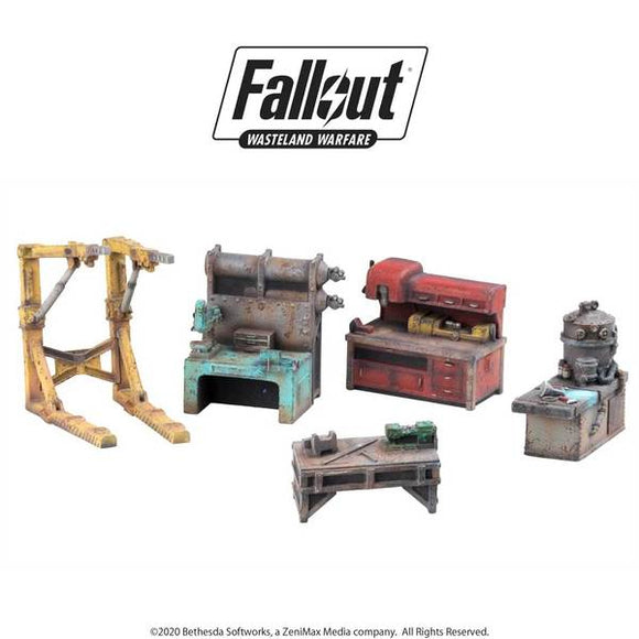 Fallout: Wasteland Warfare: Terrain Settlement Work Benches