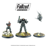 Fallout: Wasteland Warfare - Brotherhood of Steel Knight-Captain Cade and Paladin Danse