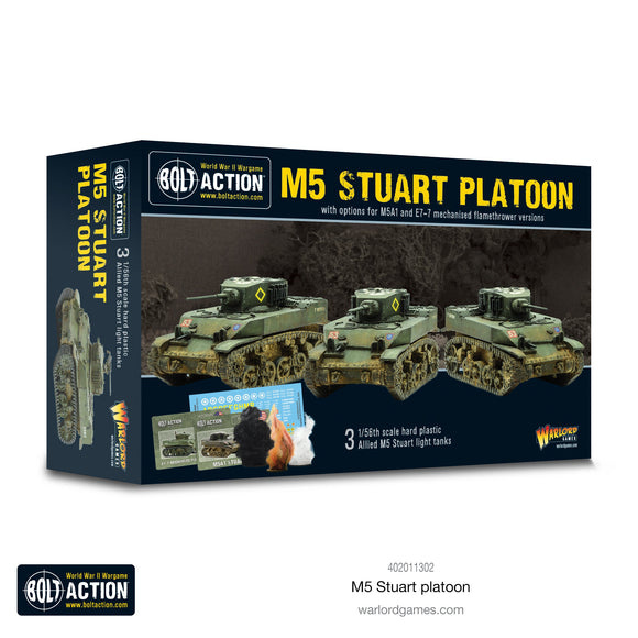 Bolt Action - M5 Stuart Platoon